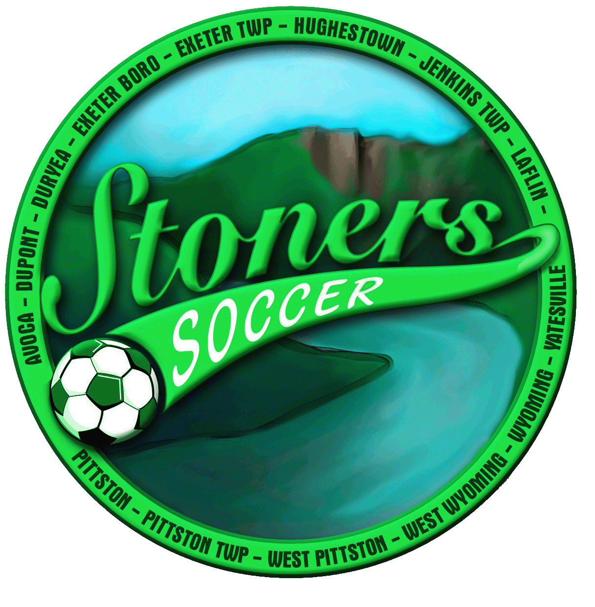 Greater Pittston Stoners YSA team badge